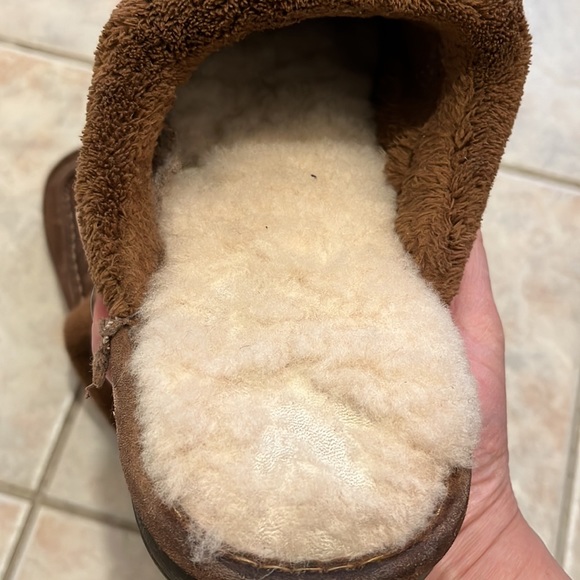 NukNuuk men’s leather slippers, size 10 - Picture 5 of 8